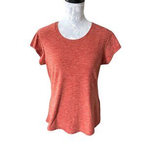 Title Nine Buttah Womens Short Sleeve Athletic Top Large